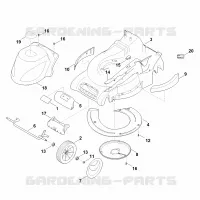 D   Carter, Axe pour Stihl RME 545.0 V