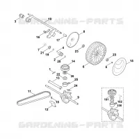 E   Axe, Transmission pour Stihl RME 545.0 V