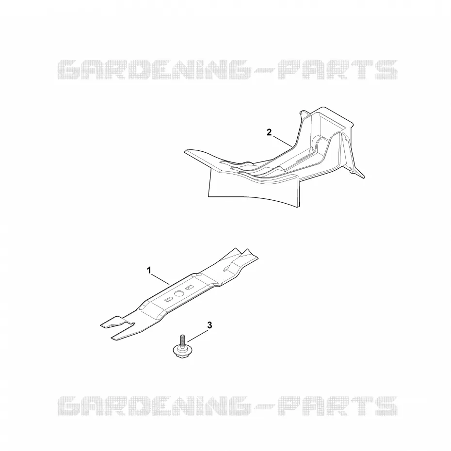 A - Kit mulching Stihl Tondeuses Tondeuses Accessoires AMK 039.0  AMK 039.0