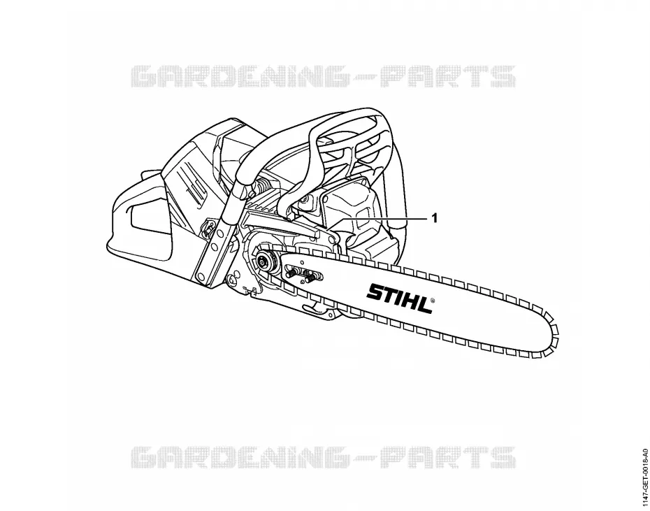 Numéro de machine Stihl Tronçonneuses Tronçonneuses Tronçonneuses thermiques MS MS 500i  MS 500i