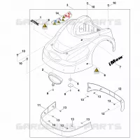 A   Capot pour Stihl RMI 422.0