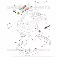 A   Capot pour Stihl RMI 422.0 P