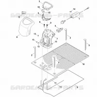 F   Station de base pour Stihl RMI 422.1