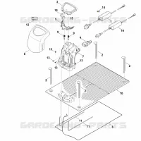 F   Station de base pour Stihl RMI 422.1 P