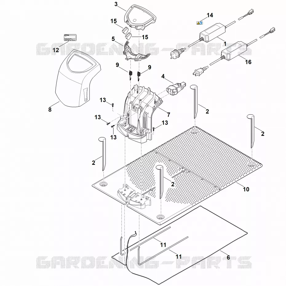 F - Station de base Stihl Robots de tontes Robots de tontes RMI RMI 422.1 P  RMI 422.1 P