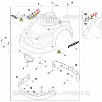 A   Capot pour Stihl RMI 422.2