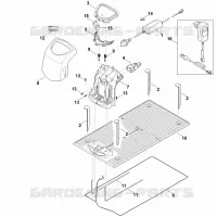 F   Station de base pour Stihl RMI 422.2