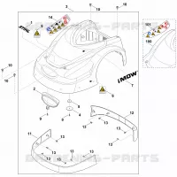 A   Capot pour Stihl RMI 422.2 P