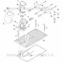 F   Station de base pour Stihl RMI 422.2 PC
