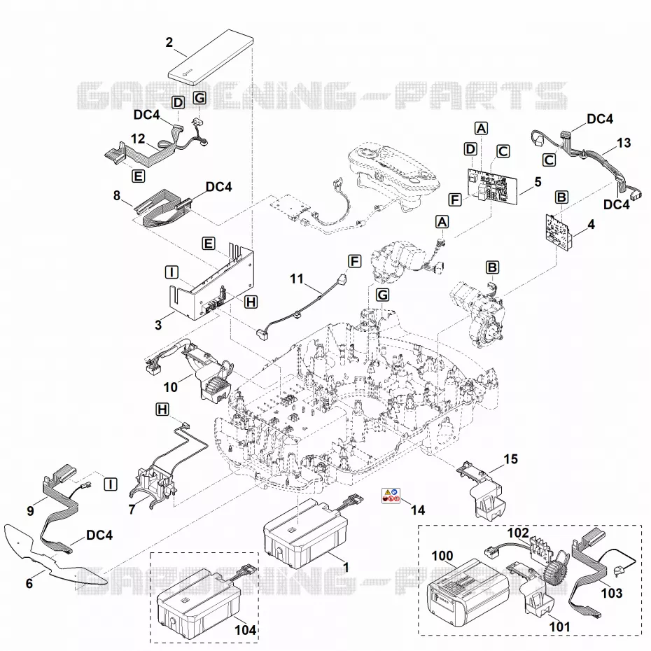 E - Parties électriques Stihl Robots de tontes Robots de tontes RMI RMI 632.0  RMI 632.0