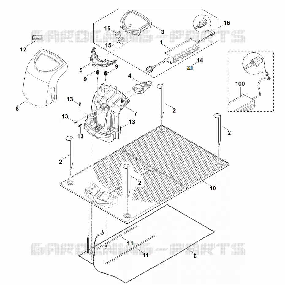 F - Station de base Stihl Robots de tontes Robots de tontes RMI RMI 632.0 C  RMI 632.0 C