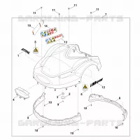 A   Capot pour Stihl RMI 632.0 P