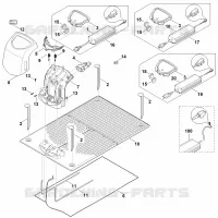 F   Station de base pour Stihl RMI 632.0 P