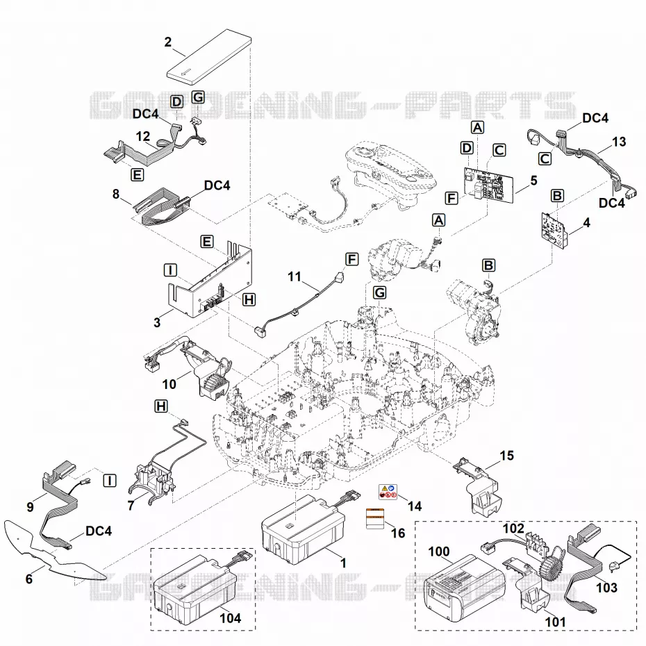 E - Parties électriques Stihl Robots de tontes Robots de tontes RMI RMI 632.0 P  RMI 632.0 P