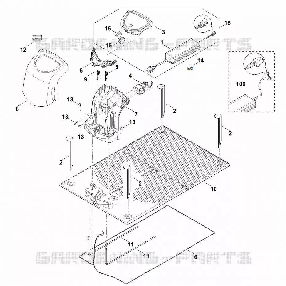 F - Station de base Stihl Robots de tontes Robots de tontes RMI RMI 632.0 PC  RMI 632.0 PC