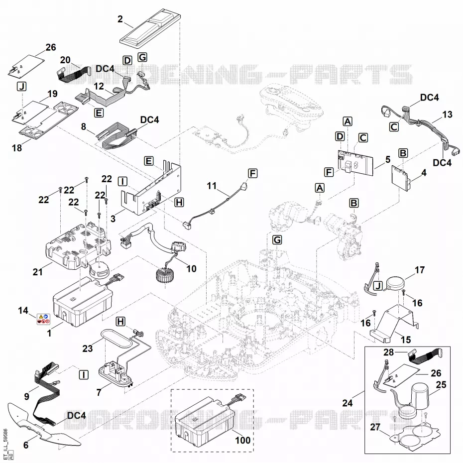 E - Parties électriques Stihl Robots de tontes Robots de tontes RMI RMI 632.1 PC  RMI 632.1 PC