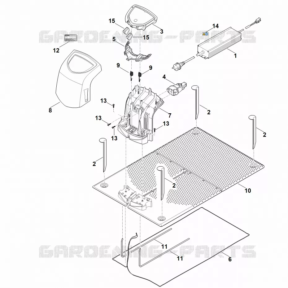 F - Station de base Stihl Robots de tontes Robots de tontes RMI RMI 632.1 PC  RMI 632.1 PC
