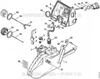 Carter de réservoir pour Stihl MS 660