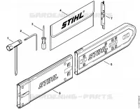 Outils, Accessoires optionnels pour Stihl MS 660