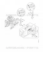 Couvercle de pignon pour Stihl MS 661