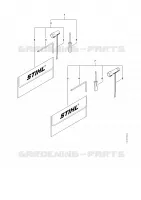 Outils, Accessoires optionnels pour Stihl MS 661