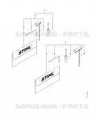 Outils, Accessoires optionnels pour Stihl MS 661 C-M