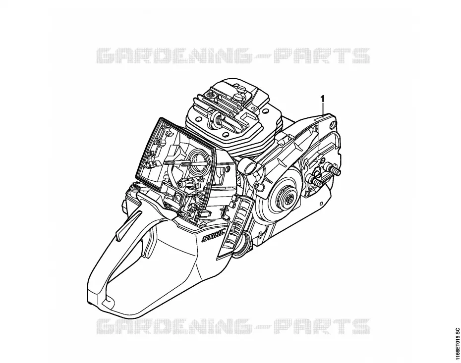 Numéro de machine Stihl Tronçonneuses Tronçonneuses Tronçonneuses thermiques MS MS 661 C-M  MS 661 C-M