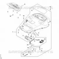B   Carter supérieur pour Stihl iMOW 6.0 EVO