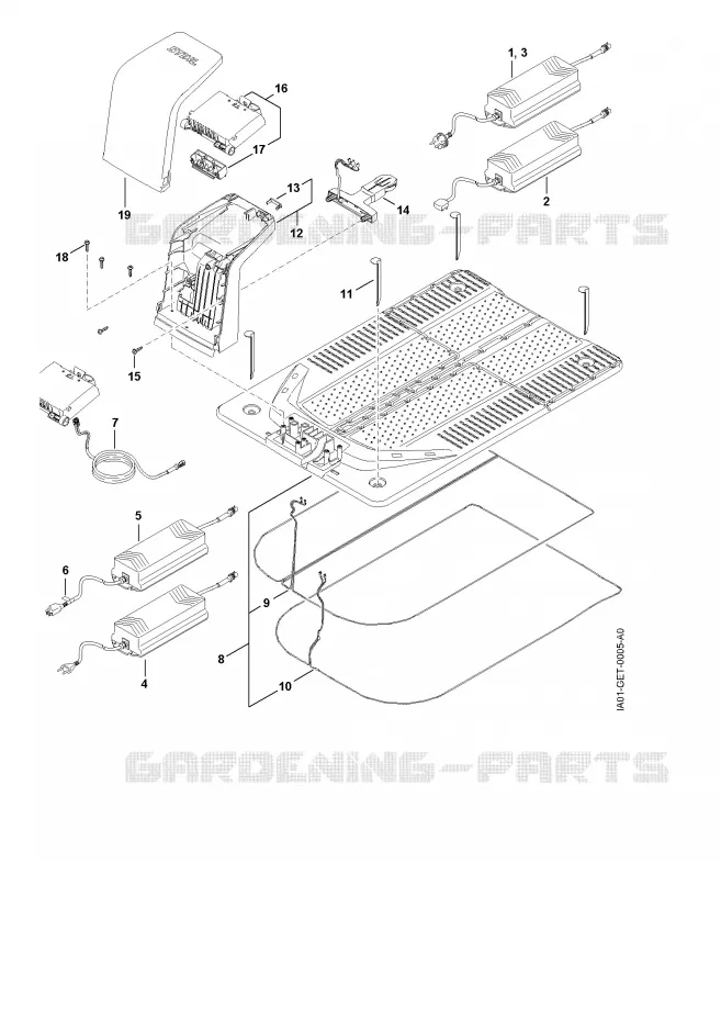 G - Station de base Stihl Robots de tontes Robots de tontes iMOW iMOW 7.0  iMOW 7.0