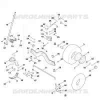 F   Direction, roue avant pour Stihl RT 4082.0