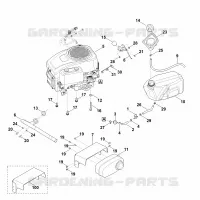 G   Moteur, reservoir pour Stihl RT 4082.0