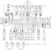 P   Schéma de contact 1 pour Stihl RT 4082.0