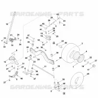 F   Direction, roue avant pour Stihl RT 4082.1