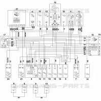 P   Schéma de contact 1 pour Stihl RT 4082.1