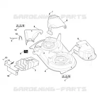 K   Carter du plateau de coupe pour Stihl RT 4097.0 SX