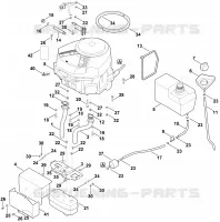 G   Moteur, reservoir pour Stihl RT 4112.0 SZ