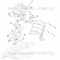 B   Tableau de bord pour Stihl RT 4112.1 SZ