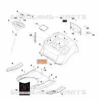 C   Revêtement pour Stihl RT 4112.1 SZ