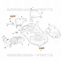 K   Carter du plateau de coupe pour Stihl RT 4112.1 SZ