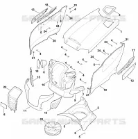 D   Capot moteur pour Stihl RT 5097.0