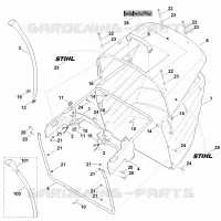 N   Bac de ramassage pour Stihl RT 5097.0