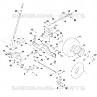 E   Direction, roue avant pour Stihl RT 5097.0 C