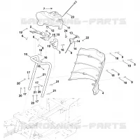 B   Tableau de bord pour Stihl RT 5097.0 Z