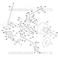 E   Direction, roue avant pour Stihl RT 5097.0 Z