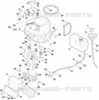 H   Moteur, reservoir pour Stihl RT 5097.0 Z