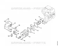 Cylindre pour Stihl 009 Q