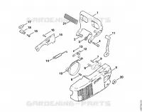 Frein de chaîne pour Stihl 009 Q