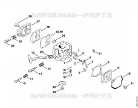Carburateur C1S S1 pour Stihl 009 EQ