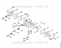 Carburateur C1S S1 pour Stihl 009 E