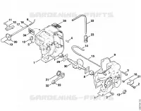 Carter de vilebrequin pour Stihl 009 E